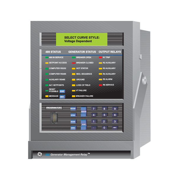 489-P1-HI-A20-E New GE Multilin 489 Generator Management Relay System